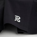 Thumbnail of Close-up view of the Vento™ 5" Men's Training Short, highlighting the reflective logo on the front of the shorts and the micro-perforations in the fabric.