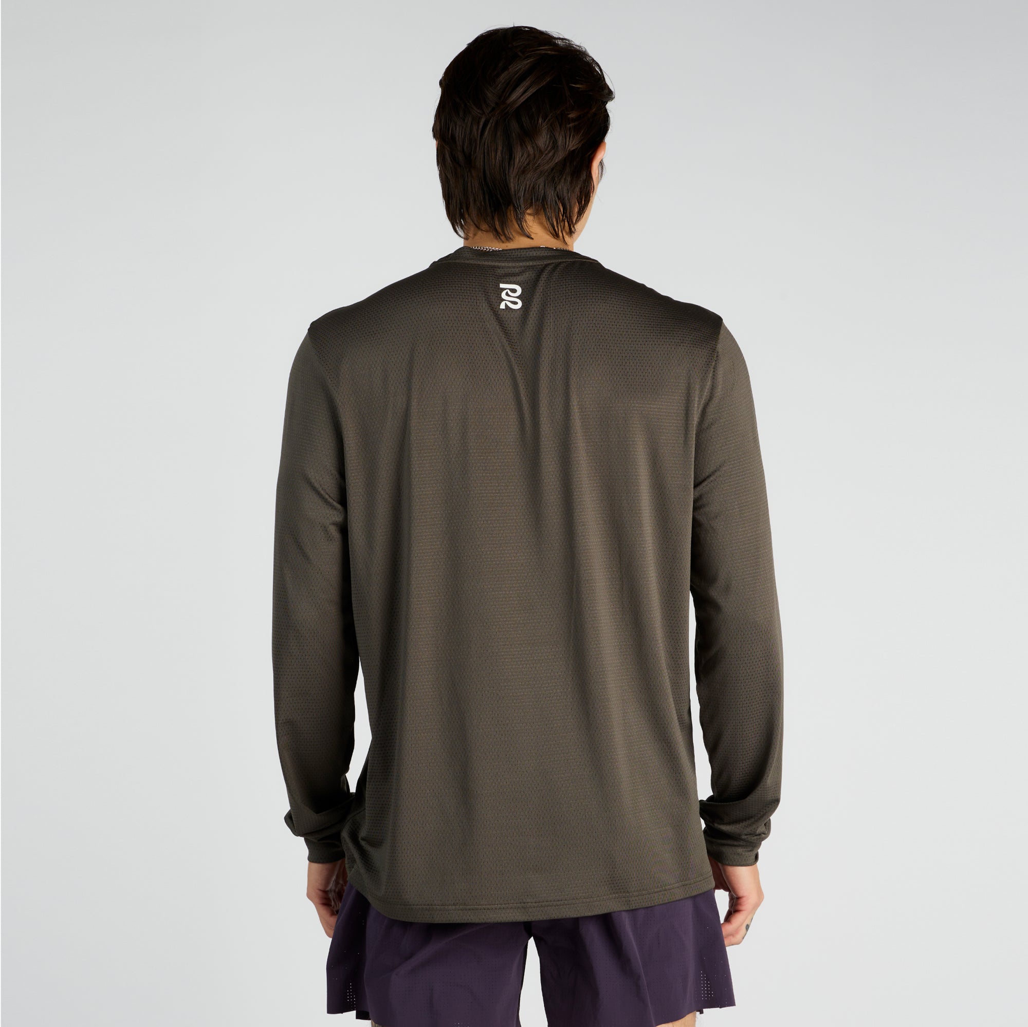 Micromesh™ Long Sleeve Tee - Unisex, Olive