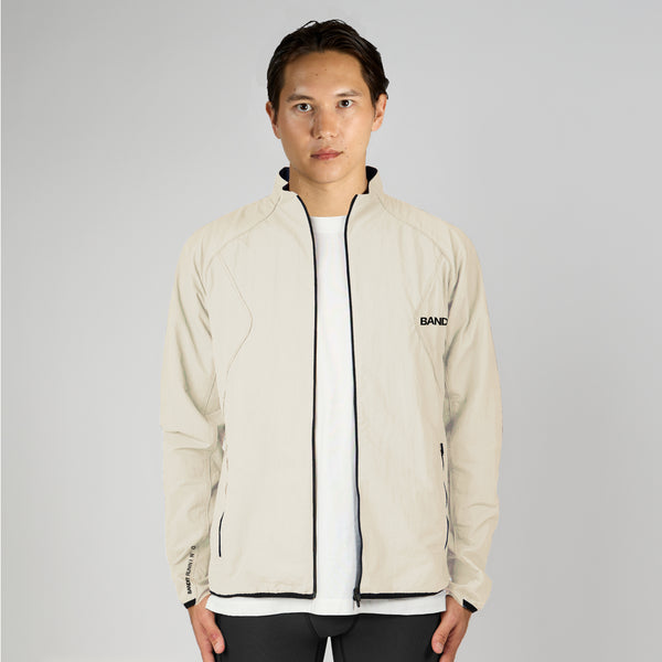 【teket】24fw Minute Wind Jacket Cream The Japanese Ripstop Windbreaker | Bandit Running