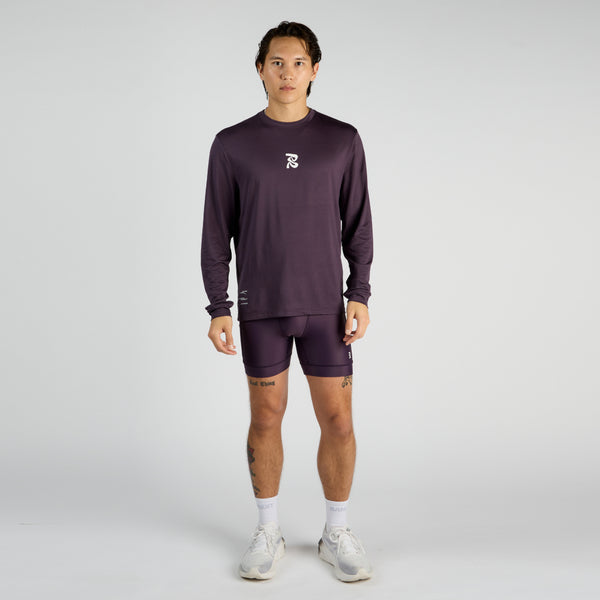 Micromesh™ "Evolve Running" Long Sleeve Tee - Unisex, Nightshade