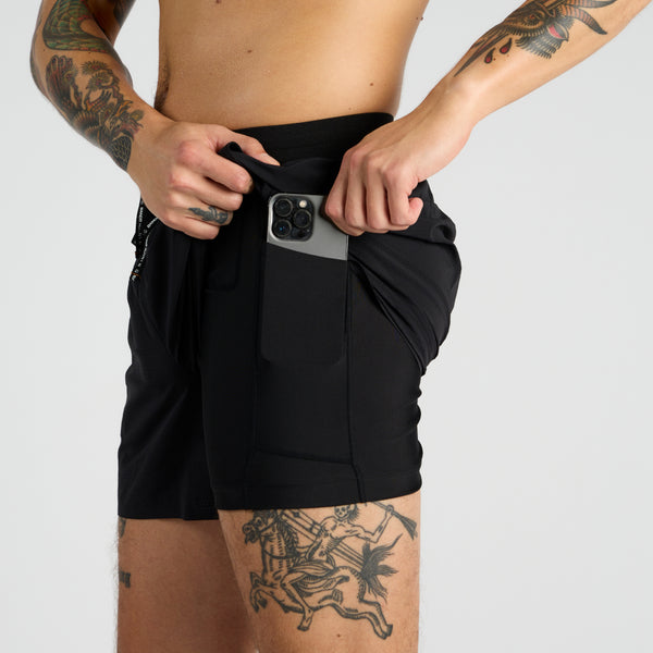 Vento™ 5" Men's Training Short - Black (1st Gen)