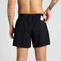Thumbnail of Back view of the Vento™ 5" Men's Training Short, featuring a custom wasitband with a hand shown putting a credit card into the back zipper pocket.
