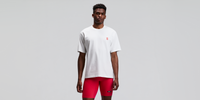 Thumbnail of Unisex Cotton Tee - Karel Crosshatch Current