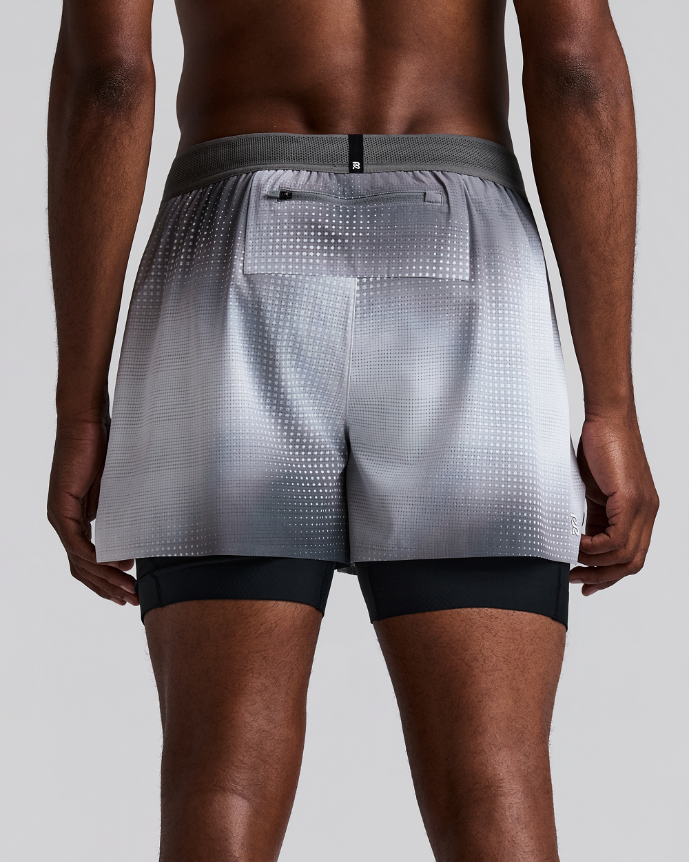 Men's CoolGrid™ 2-in-1 Run Short - Back