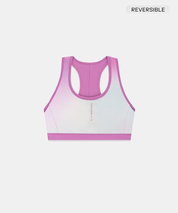 Women's Vanisher™ Reverso™ Scoop Neck Run Bra - Orchid Bloom Multi