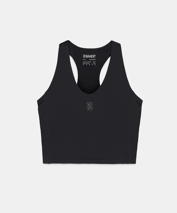 Women's Vanisher™ V-Neck Race Crop - Anthracite