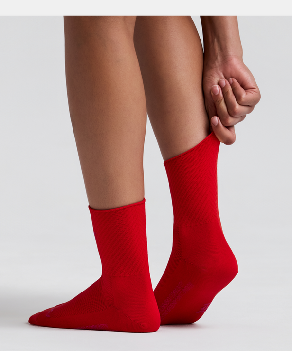 Lite Run™ Stripe Jacquard Sock - Poppy (2 Pack)