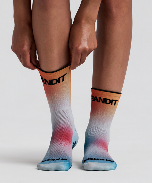 Lite Run™ Quarter Sock - Poppy Multi (2 Pack)