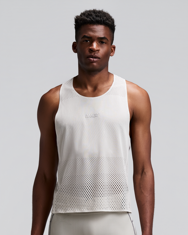 Men's Shredder™ Shorty Race Singlet - Plaster