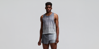 Thumbnail of Men's Shredder™ Shorty Race Singlet - Uneven Gradient - Plaster