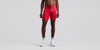 Thumbnail of Men's Striped Cadence™ Half Tights - Poppy / Azalea