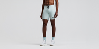 Thumbnail of Men's Striped Cadence™ Quarter Tights - Mist / Lagoon