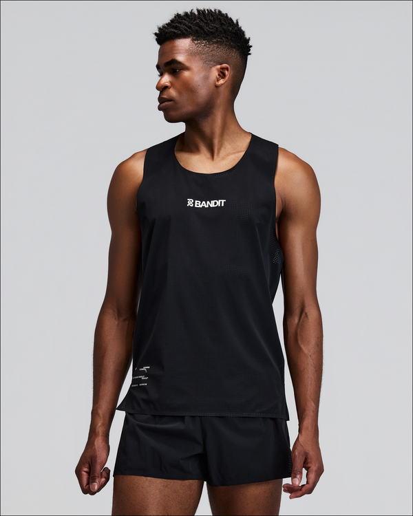 Men's Vento™ Performance Singlet - Black