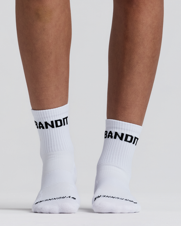 Cushion Run Socks w/ CoolMax™ - White OG - 2 Pack